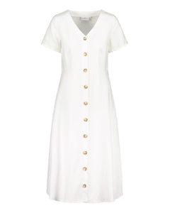 Penelope Dress Coconut Milk White - IVALO.COM
