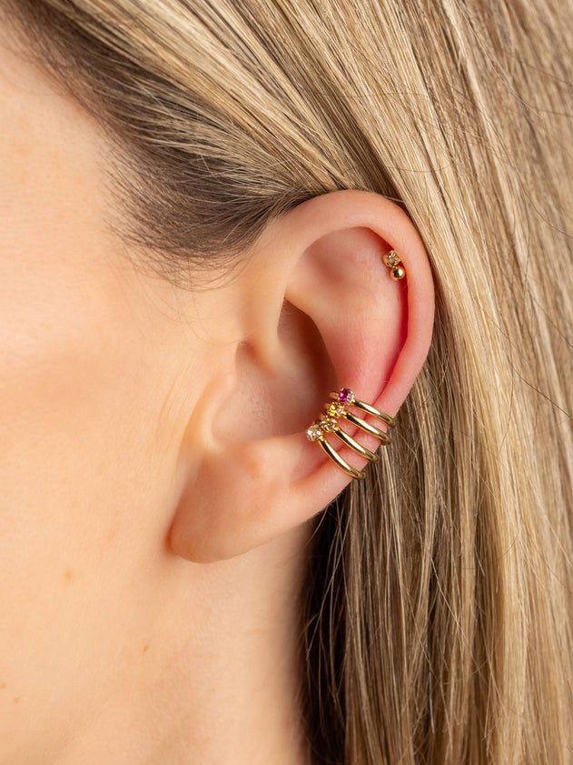 Pio Earcuff Champagne