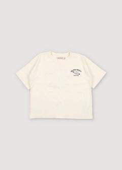 Kids' Saturno T-Shirt Vanilla Cream White