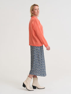 Ellen Mohair Blend Sweater Nectarine