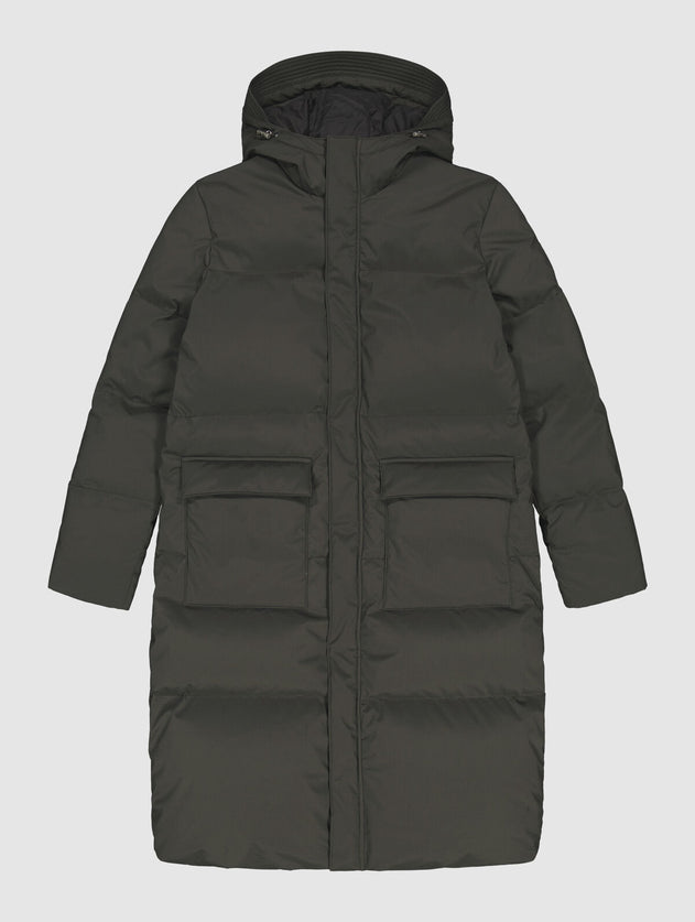 Kainuu Down Winter Jacket Greyish Green