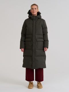 Kainuu Down Winter Jacket Greyish Green