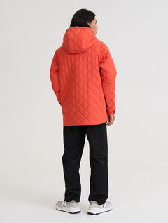 Kero Quilt Anorak Poppy Red