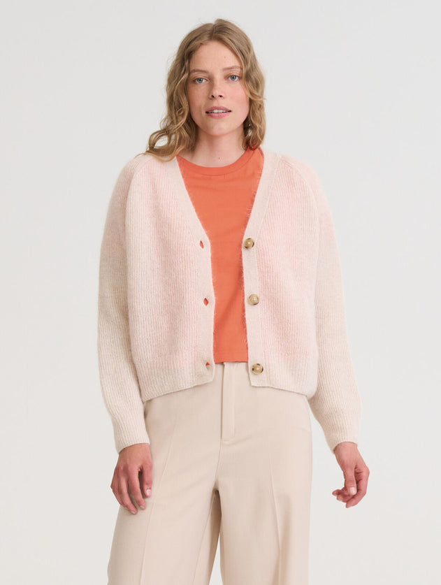 Kerttu Mohair Blend Cardigan Birch