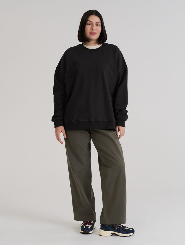 Malla Sweatshirt Black