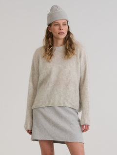 Martta Mohair Sweater Marble Grey