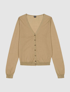 Milena Tencel Cardigan Beige