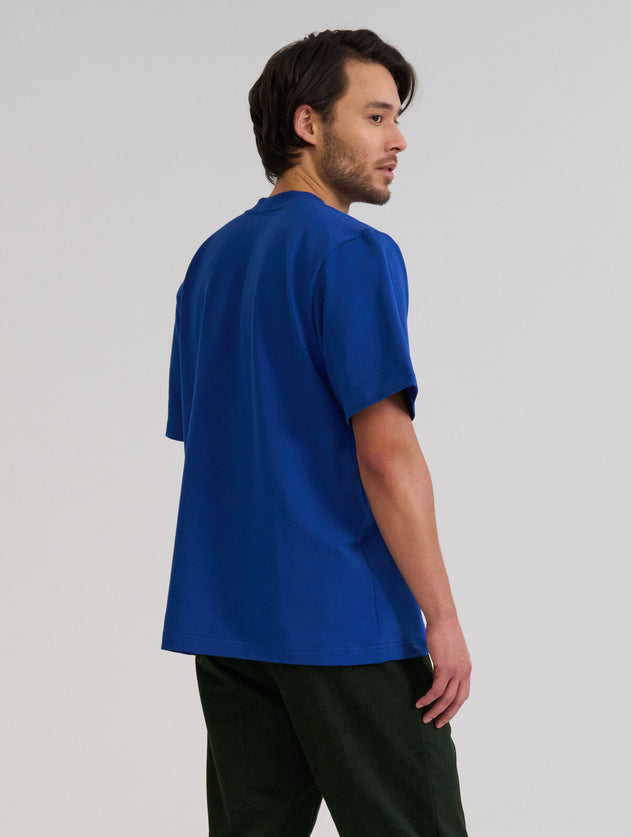 Olavi T-Shirt Ultramarine Blue