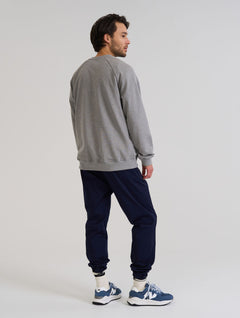 Classic Sweatshirt Light Melange Grey