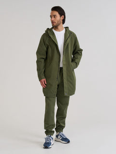 Maxi Anorak Moss Green