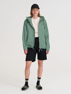 Zipper Anorak Sage Green