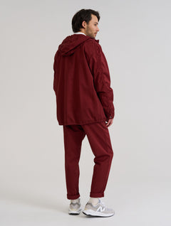 Zipper Anorak Auburn Red