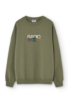 Radio Patio Crewneck Green