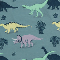 Kids' Running Dinosaurs Joggers Blue