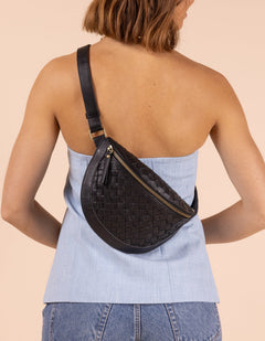 Ray Bumbag Woven Black