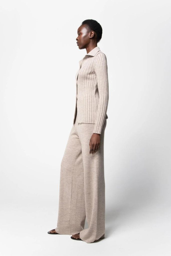 Rhea Merino Wool Cardigan