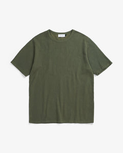 Ribbed T-Shirt Green