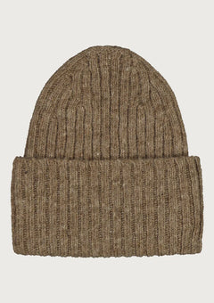 Ekta Helsinki Ribbed Beanie Beige