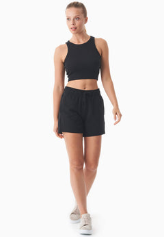 Sabbrina Light Organic Cotton Sweatshorts Black