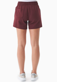 Sabbrina Light Organic Cotton Sweatshorts Bordeaux