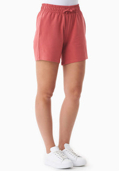 Sabbrina Light Organic Cotton Sweatshorts Red Wood