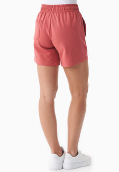 Sabbrina Light Organic Cotton Sweatshorts Red Wood