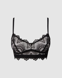 Lace Balconette Black