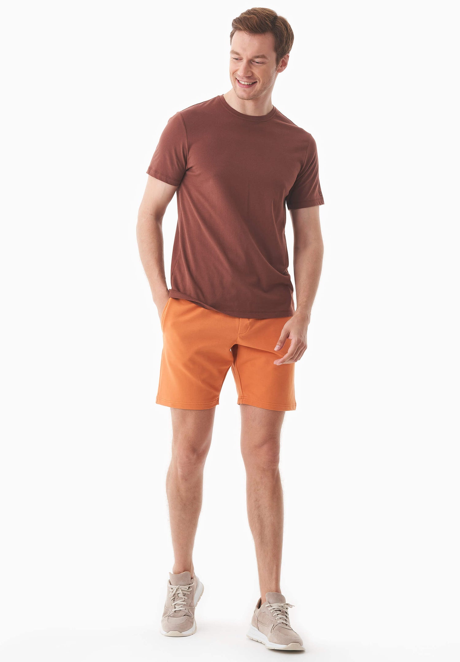 Sahin Sweatshort Apricot Tan