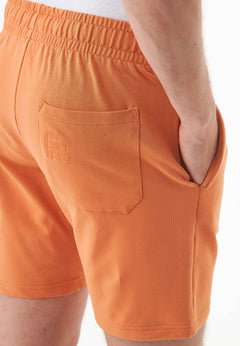 Sahin Light Organic Cotton Sweatshorts Apricot Tan