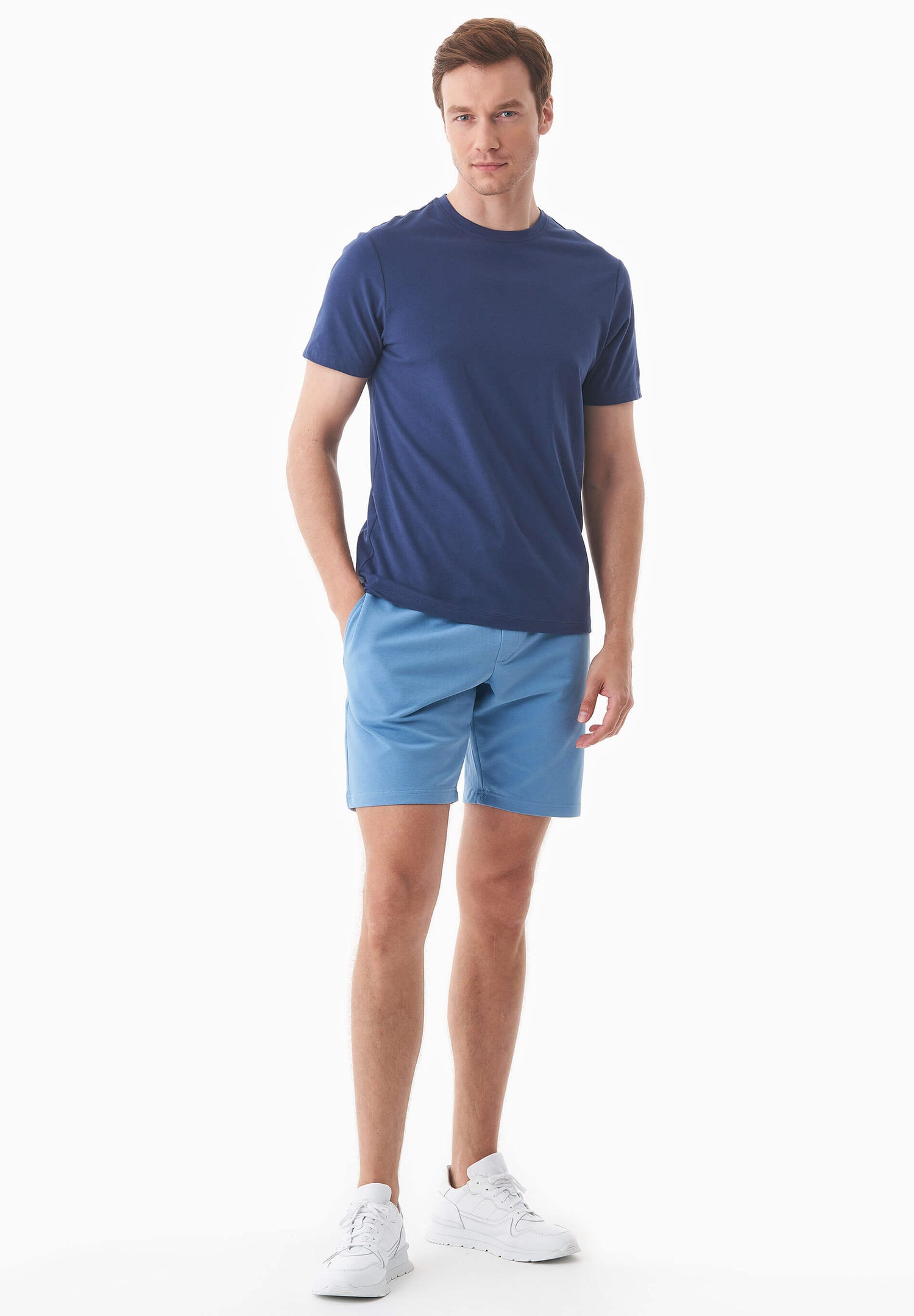 Sahin Sweatshort Blue Fog