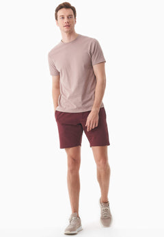 Sahin Light Organic Cotton Sweatshorts Bordeaux