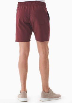 Sahin Sweatshort Bordeaux