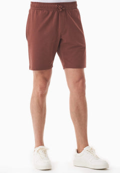 Sahin Light Organic Cotton Sweatshorts Coffee Brown