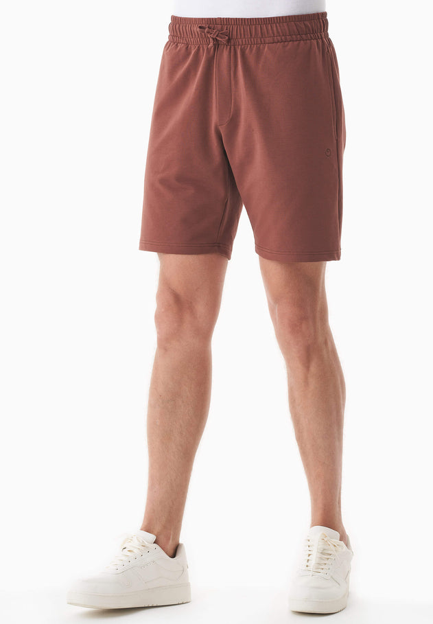 Sahin Sweatshort Coffee Brown