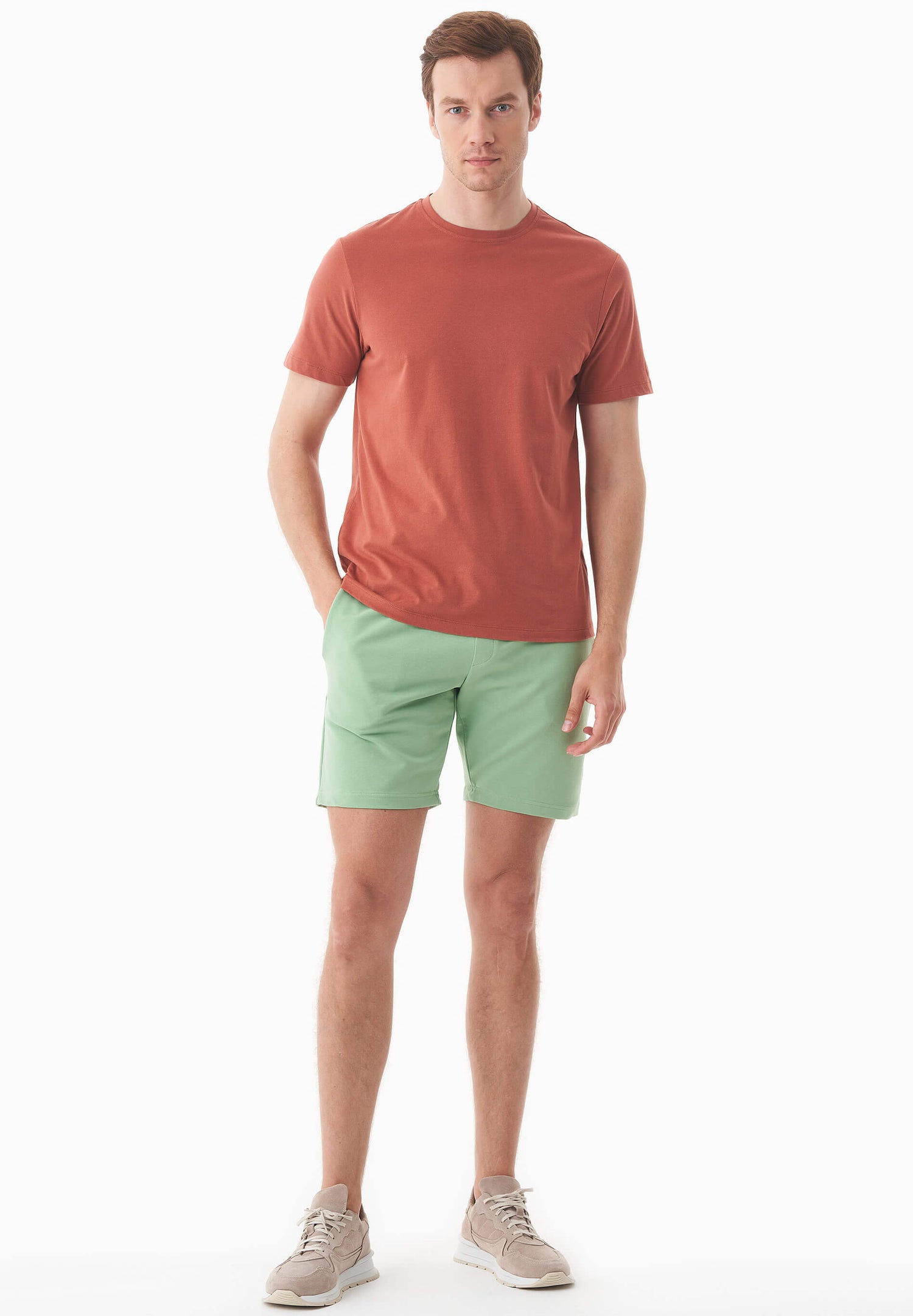 Sahin Sweatshort Mineral Green