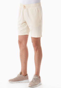 Sahin Sweatshort Gebroken wit