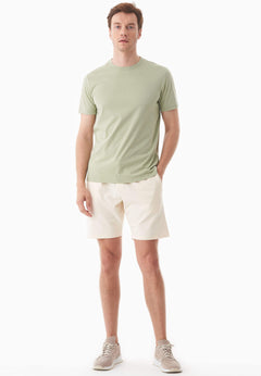 Sahin Sweatshort Gebroken wit