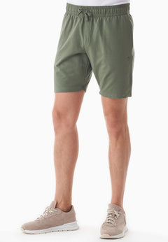 Sahin Sweatshort Olijf