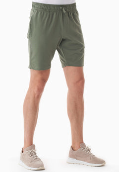 Sahin Sweatshort Olijf