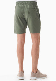 Sahin Sweatshort Olijf