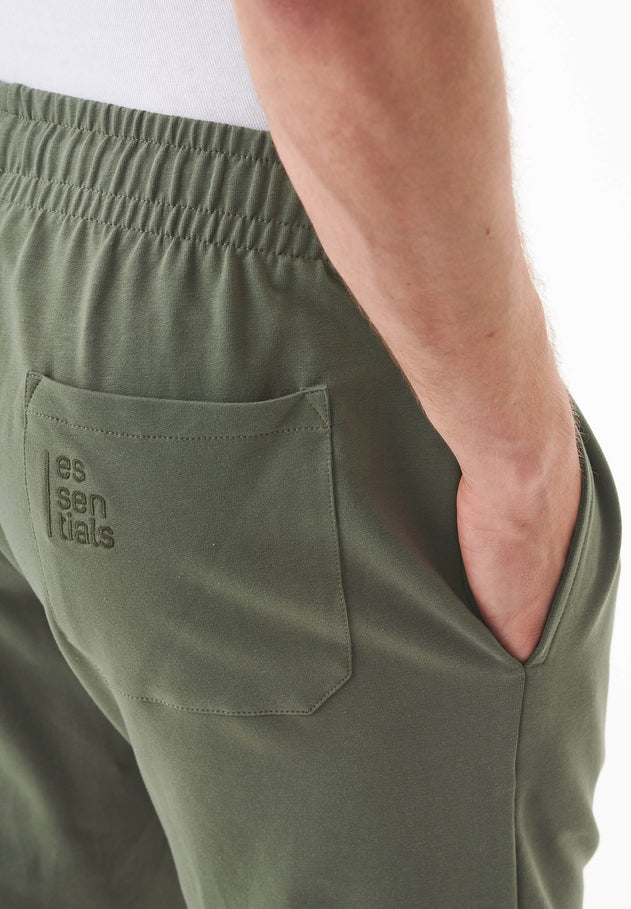 Sahin Sweatshort Olijf