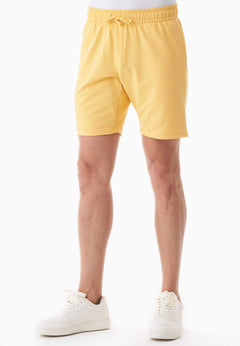 Sahin Light Organic Cotton Sweatshorts Saffron