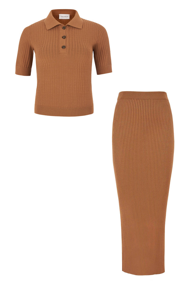 Madonna Co-ord Caramel