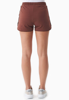 Sanndra Light Organic Cotton Sweatshorts Coffee Brown