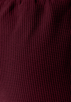 Savanna Wafel short Bordeaux