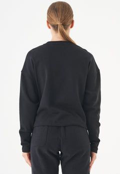 Seda Soft Touch Organic Cotton Sweatshirt Black