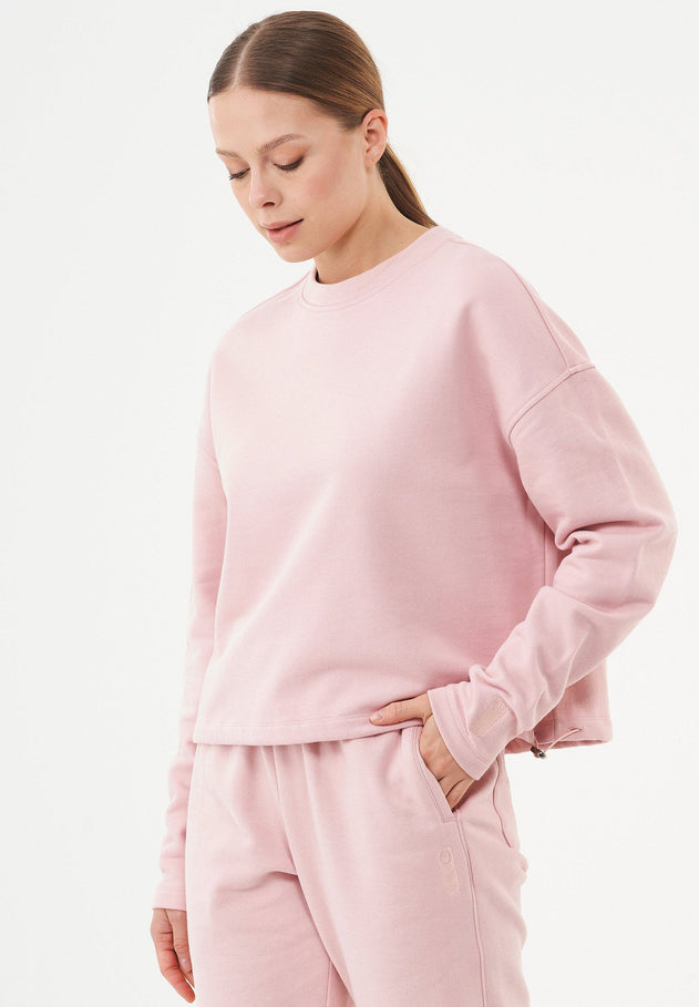 Seda Soft Touch Organic Cotton Sweatshirt Dusty Pink