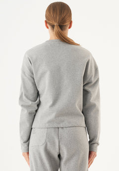 Seda Soft Touch Organic Cotton Sweatshirt Grey Melange