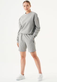 Seda Soft Touch Organic Cotton Sweatshirt Grey Melange