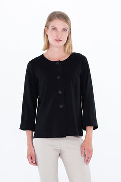 Serata Knit Jacket Black